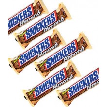 Snickers Almonds Chocolate 6 Bars 