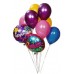 8pcs balloons with different messages