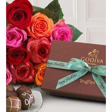 Roses and chocolates
