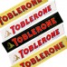 Toblerone one by one. 5 Varities