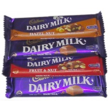Cadbury Dairy Milk 4 Varieties