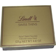 Lindt Swiss Thins Dark Chocolate