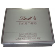 Lindt Swiss Thins Milk Chocolate
