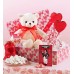 Bear With Heart Shaped Sweets