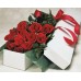 12 Red Roses in Box