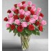 3 Dozen Long Stem Pink and Red Roses