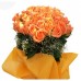 60 Orange Roses Bouquet