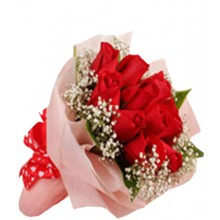 12 Red Roses Posy