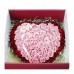 100 Roses Boxed in Double Heart Bouquet