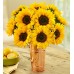 12 Stems Sunflower  Bouquet